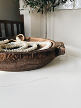 Load image into Gallery viewer, Wood Bowl with Handles
