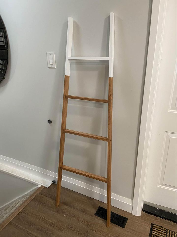 Angled blanket ladder sale