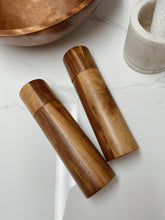 Load image into Gallery viewer, Acacia Wood Salt &amp; Pepper Grinder
