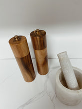 Load image into Gallery viewer, Acacia Wood Salt &amp; Pepper Grinder
