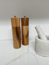 Load image into Gallery viewer, Acacia Wood Salt &amp; Pepper Grinder
