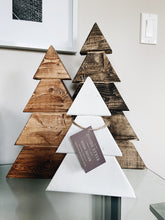 Load image into Gallery viewer, Rustic Wooden Christmas Trees
