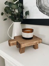 Load image into Gallery viewer, Weathered Oak Mini Display Stool
