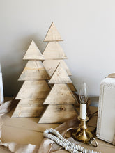 Load image into Gallery viewer, Rustic Wooden Christmas Trees
