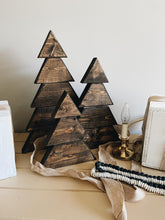 Load image into Gallery viewer, Rustic Wooden Christmas Trees
