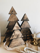 Load image into Gallery viewer, Rustic Wooden Christmas Trees
