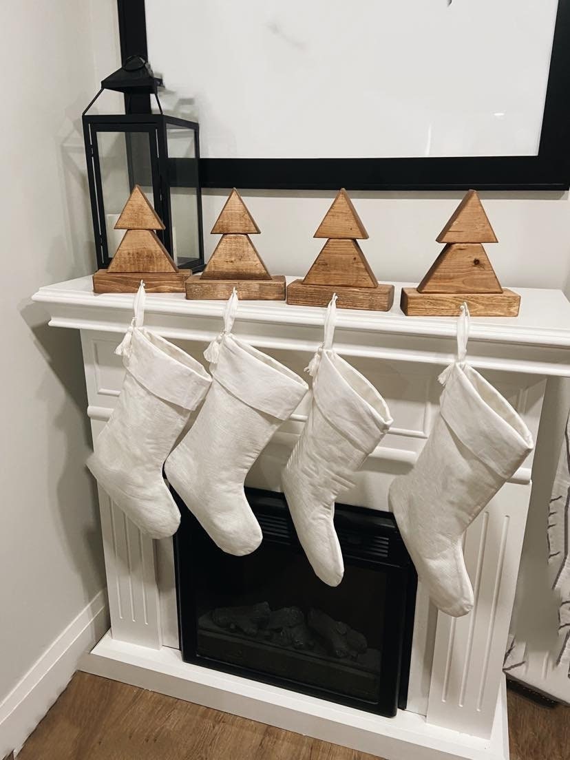 Special Walnut Stocking Holder